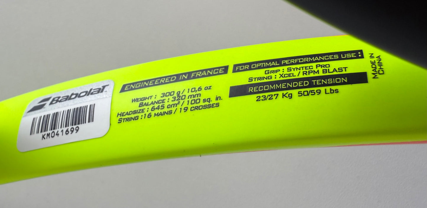 Babolat Pure Aero La Decima French Open