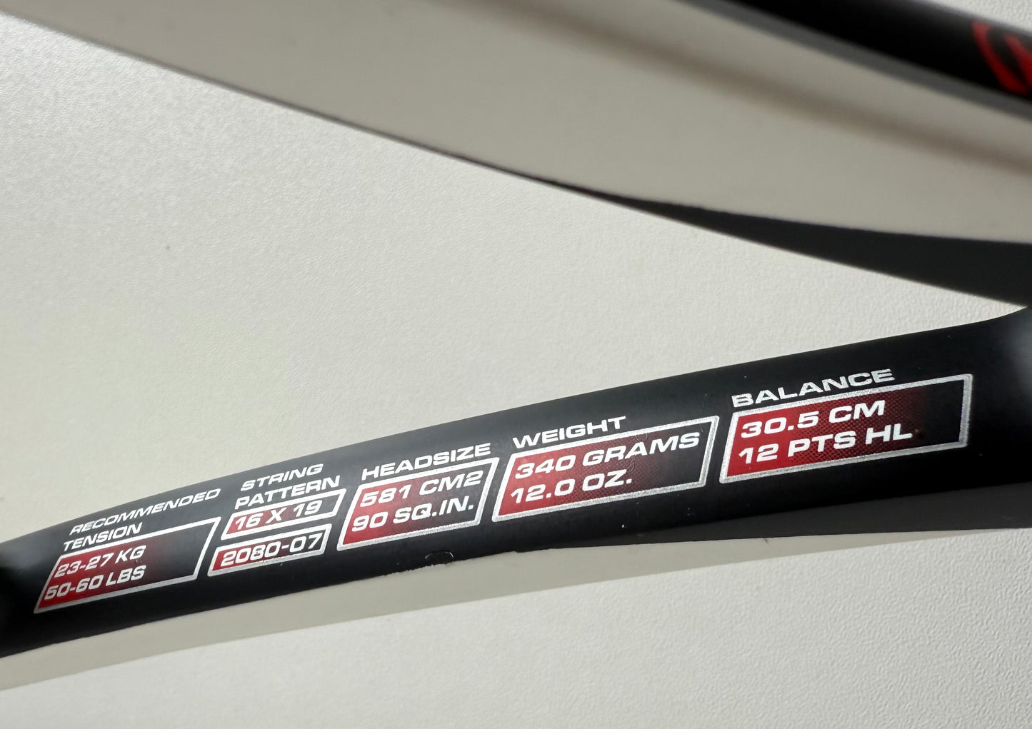 Wilson Pro Staff K Factor Six-One Tour