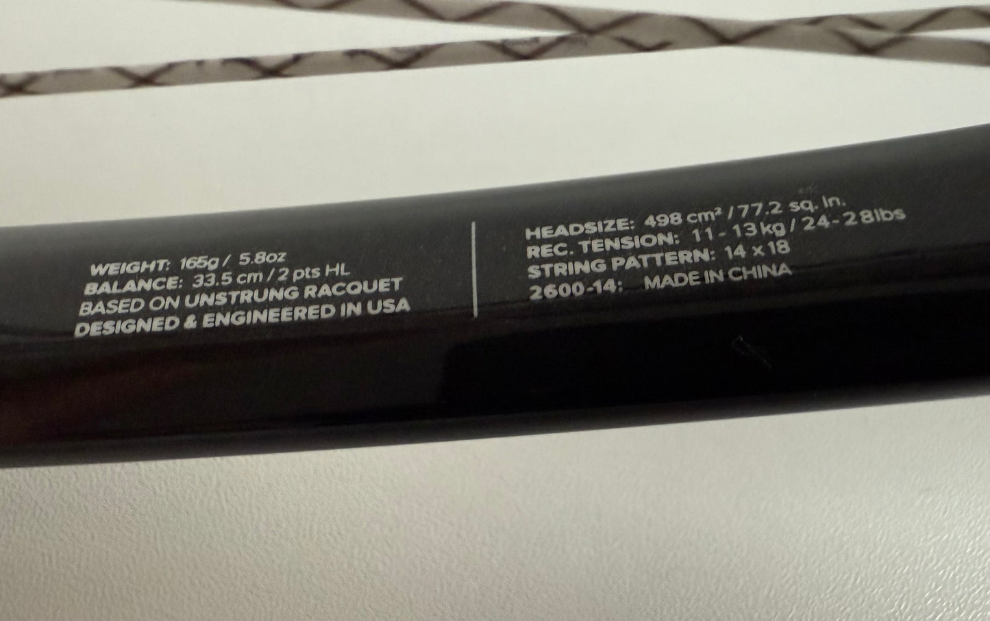 Wilson Whip 165 BLX Squash Racket