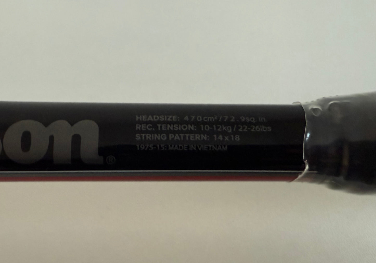 Wilson Tour 150 BLX Squash Racket