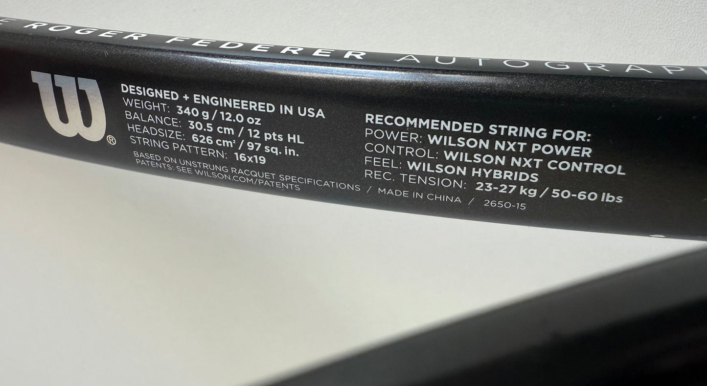 Wilson Pro Staff RF97 Autograph V10
