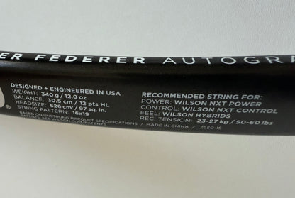 Wilson Pro Staff RF97 Autograph V10