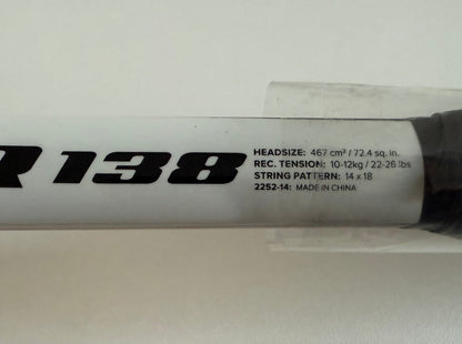 Wilson Tour 138 BLX Squash Racket