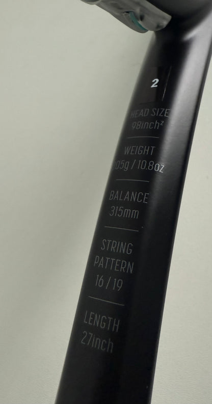 Yonex EZONE 98 Aqua Night Black