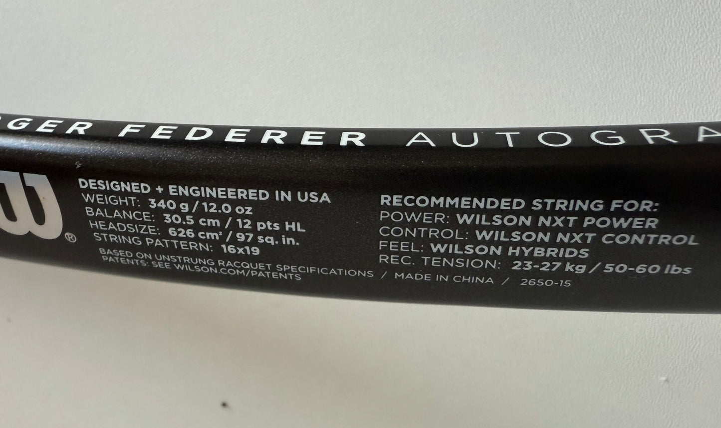 Wilson Pro Staff RF97 Autograph V10