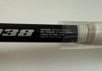 Wilson Tour 138 BLX Squash Racket