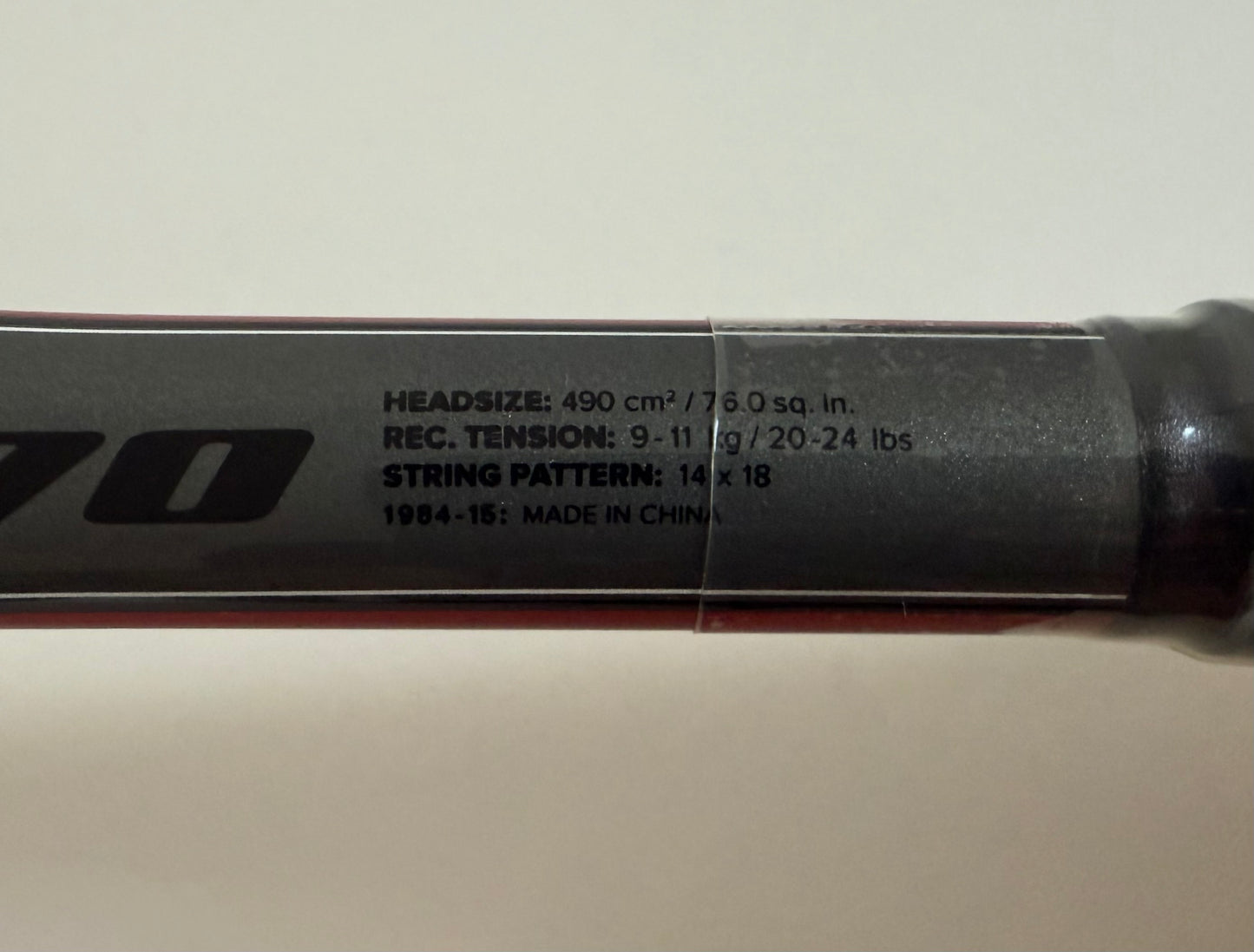 Wilson Tour 170 BLX Squash Racket