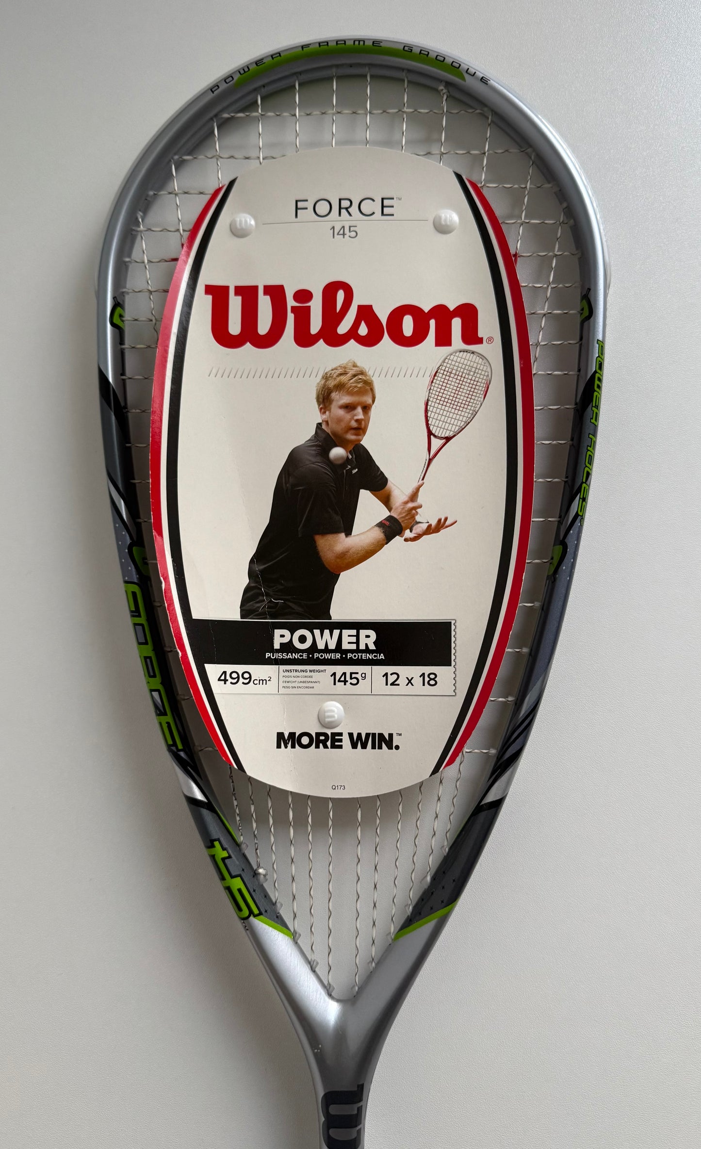 Wilson Force 145 BLX Squash Racket