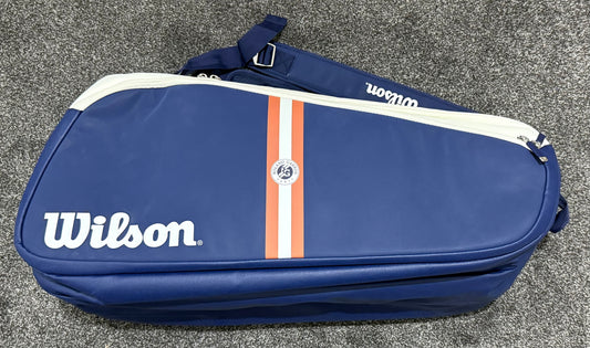 Wilson Roland Garros Super Tour Tennis Racket Bag 15 Pack