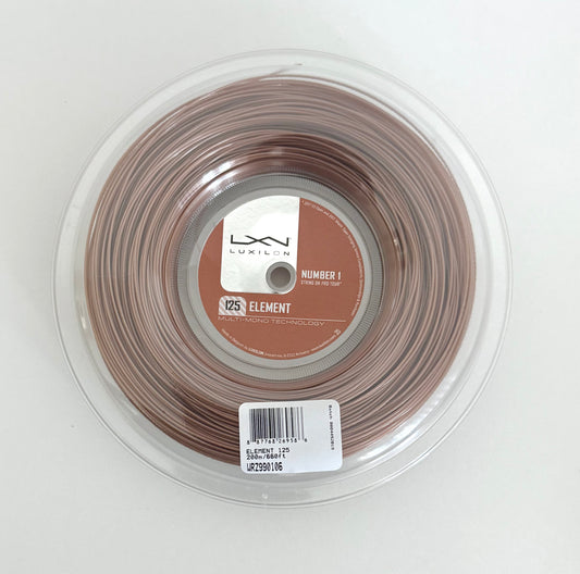Luxilon Element 125 Tennis String Reel 200m
