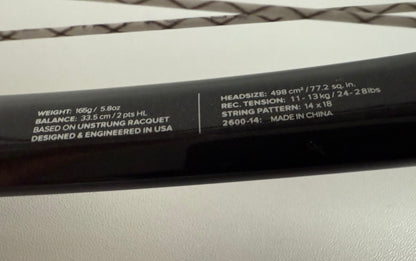 Wilson Whip 165 BLX Squash Racket