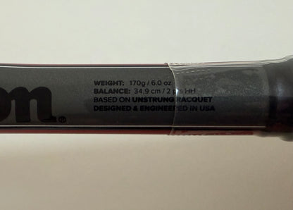 Wilson Tour 170 BLX Squash Racket