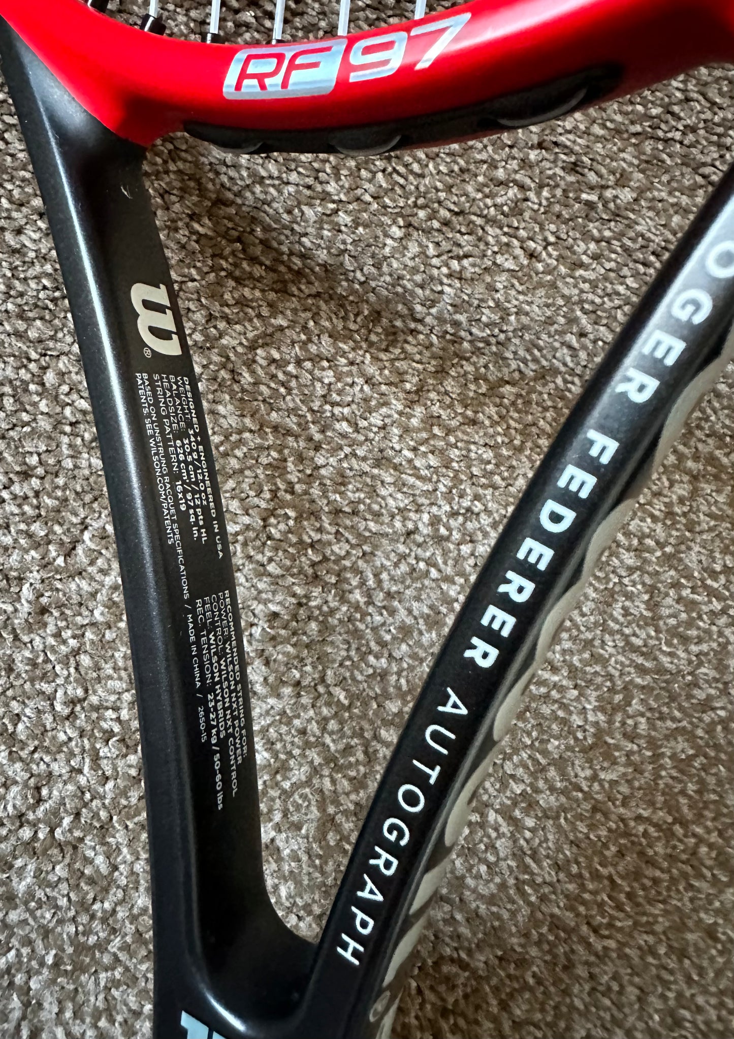 Wilson Pro Staff RF97 Autograph V10